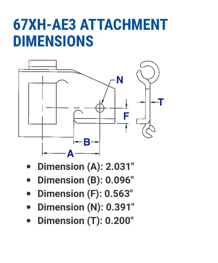 67XH AE3L ATTACHMENT