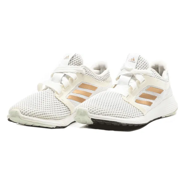 ADIDAS Edge Lux Sneaker Trainers White Synthetic Womens UK 5