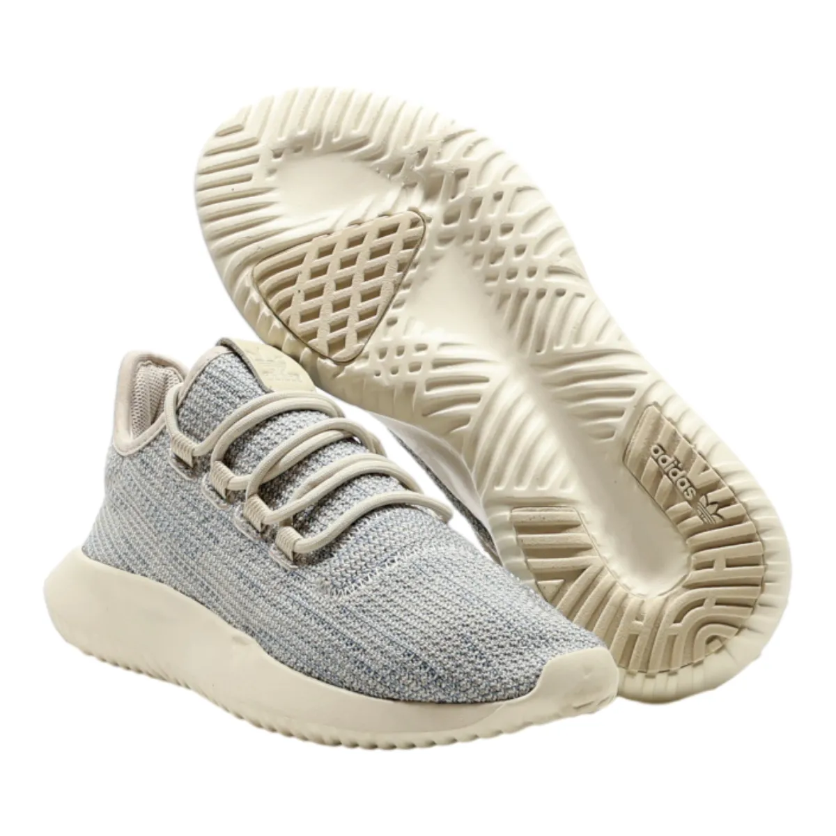 ADIDAS Sneaker Trainers Grey Canvas Womens UK 4.5