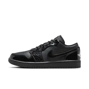 Air Jordan 1 Low SE 'Black Croc'