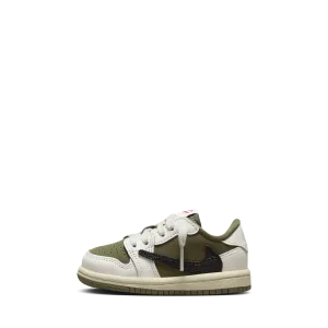 Air Jordan 1 Low TD x Travis Scott 'Reverse Olive'