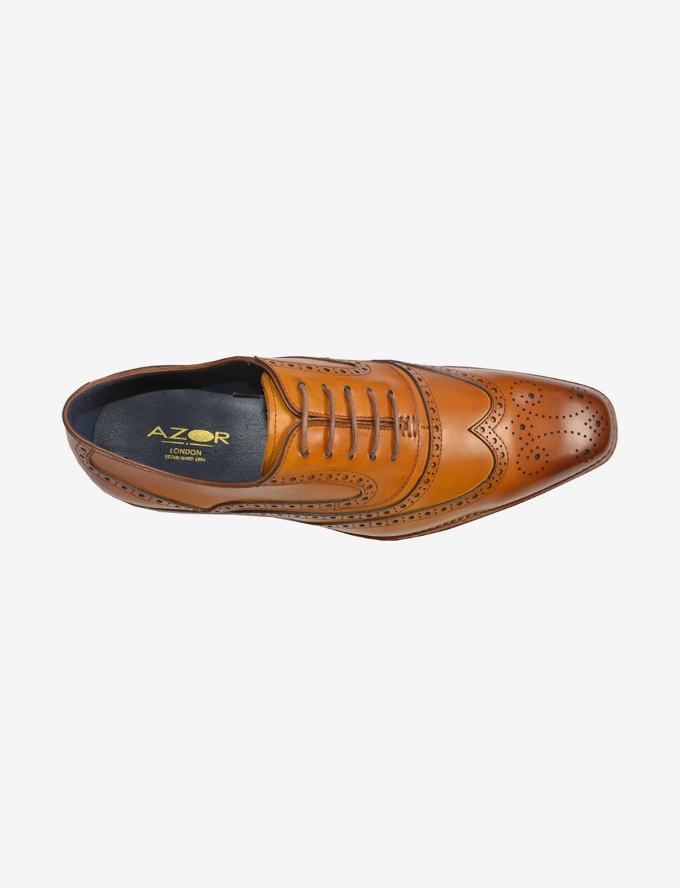 Azor "Alaska" Brogue Tan