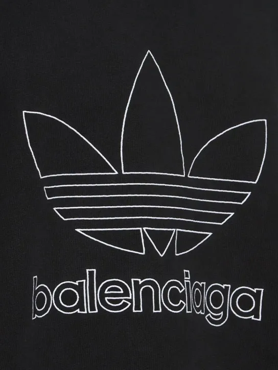Balenciaga   Adidas cotton hoodie 