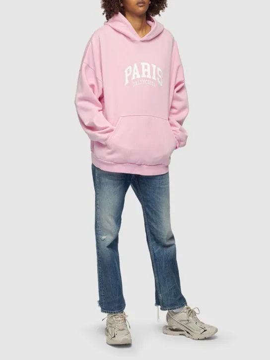 Balenciaga   Cities wide fit sweatshirt hoodie 