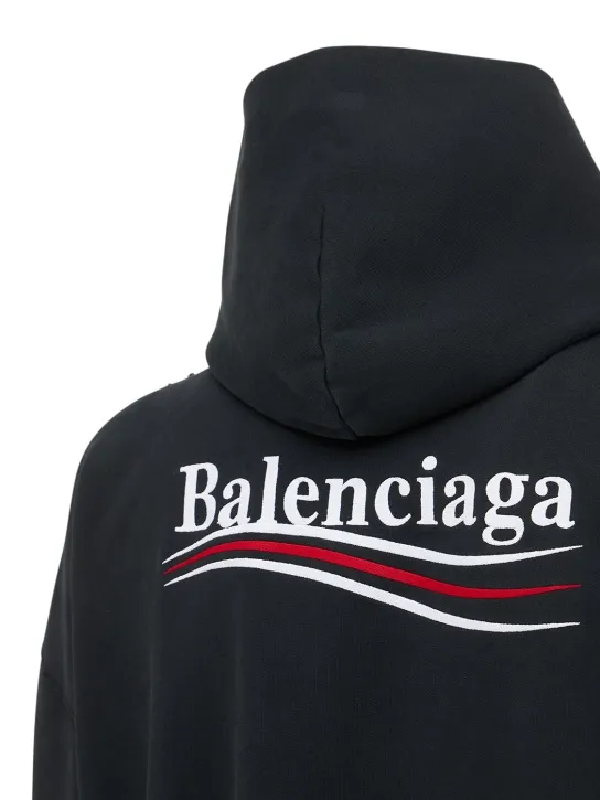 Balenciaga   Large fit cotton sweatshirt hoodie 