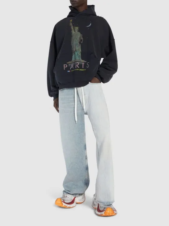 Balenciaga   Paris Liberty cotton sweatshirt hoodie 