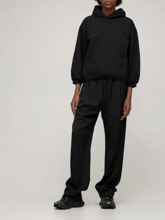 Balenciaga   Small fit cotton hoodie 