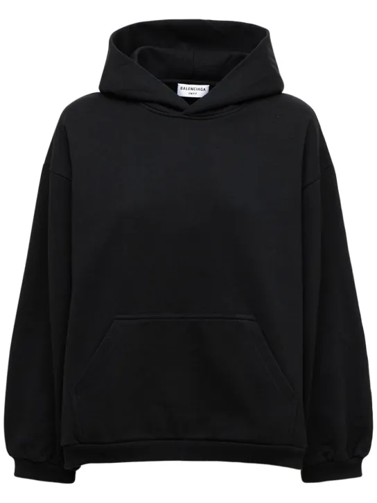 Balenciaga   Small fit cotton hoodie 