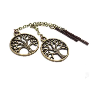Bronze Tree of Life Dangles for ECJ Mag Tunnels