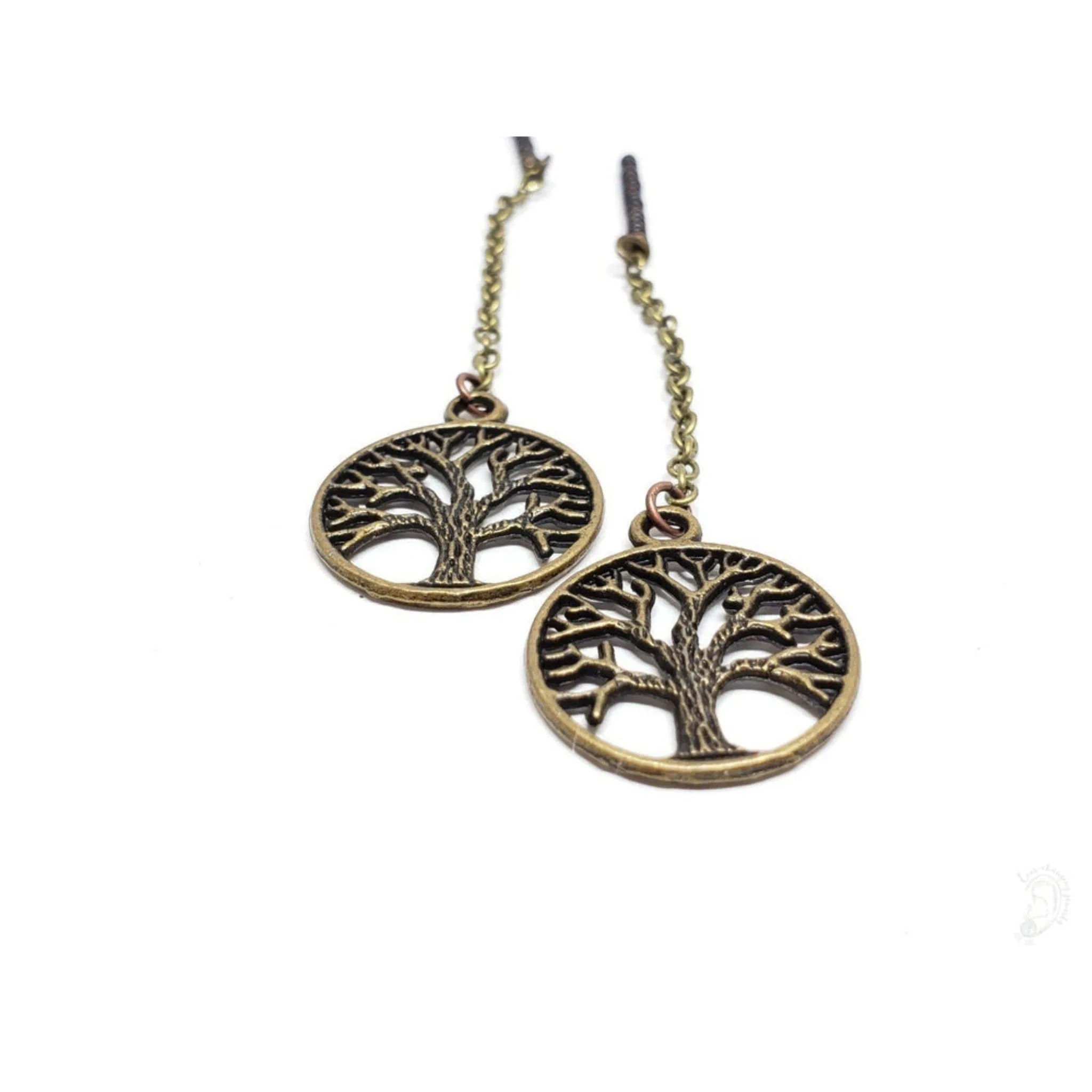 Bronze Tree of Life Dangles for ECJ Mag Tunnels