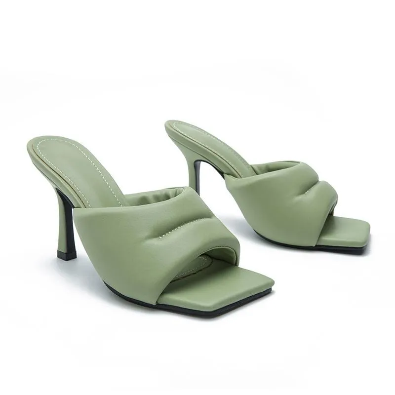 Casual Open Toe Heel Sandals