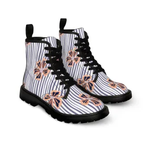CHAMOMILE DREAMS Women's Canvas Boots