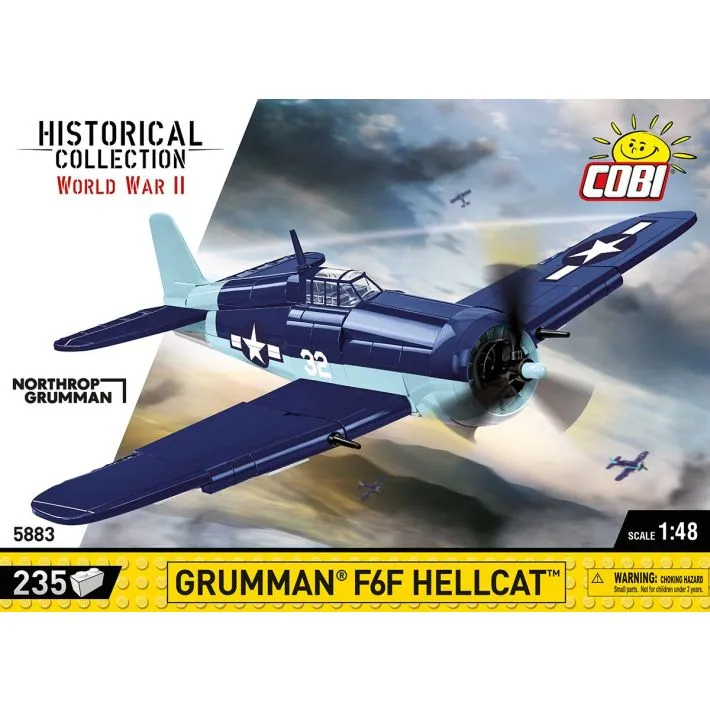 COBI 5883 GRUMMAN F6F HELLCAT 1/48TH SCALE