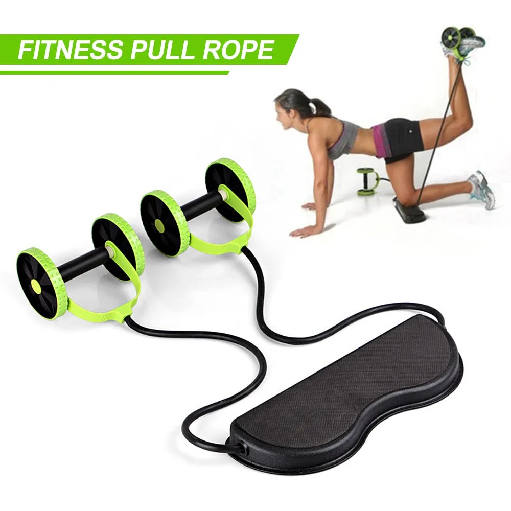 Core & Abdominal Double Ab Roller Trainers