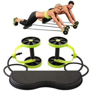 Core & Abdominal Double Ab Roller Trainers