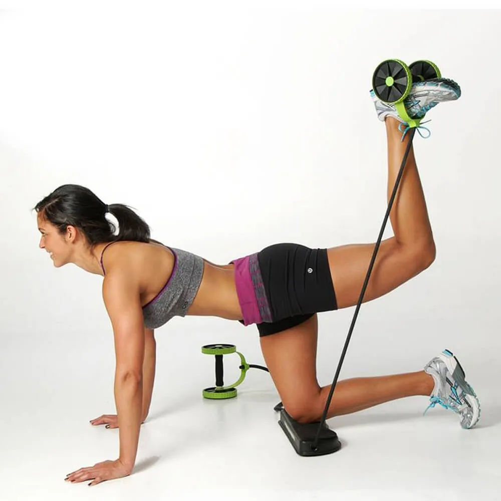Core & Abdominal Double Ab Roller Trainers