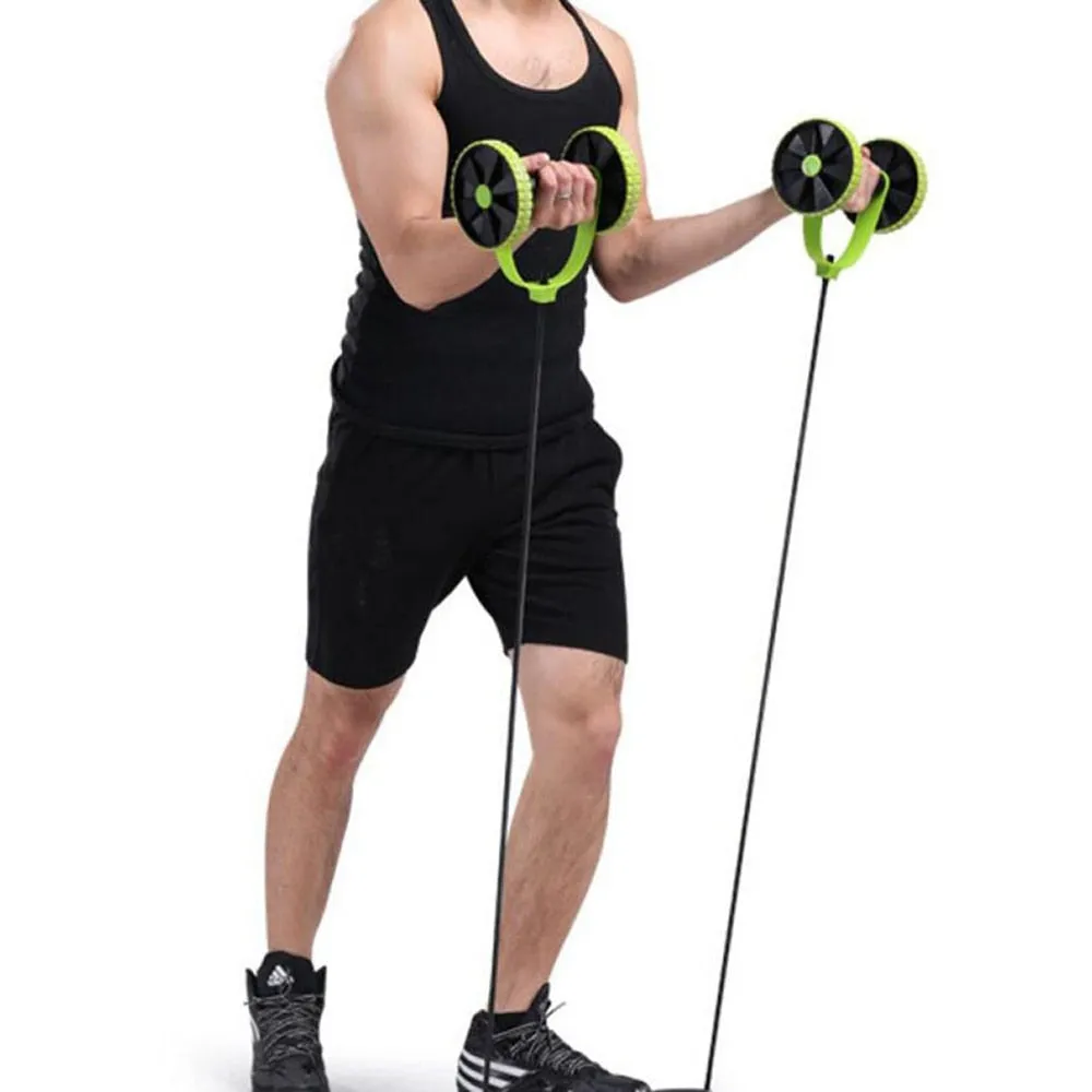 Core & Abdominal Double Ab Roller Trainers