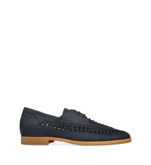 Curium Navy Nubuck Boat Shoes