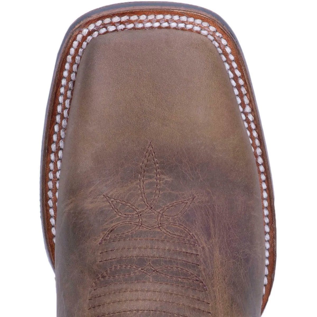 Dan Post Ladies Pasadena Brown & Blue Square Toe Boots DP4571