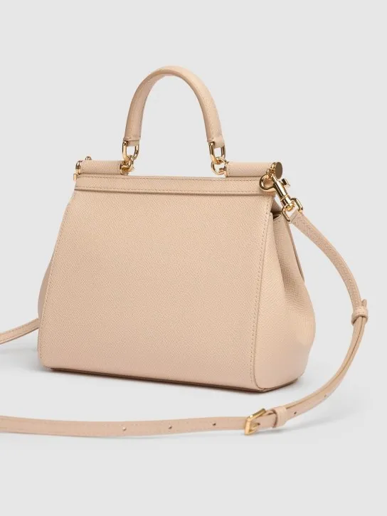 Dolce&amp;Gabbana   Medium Sicily Dauphine leather bag 