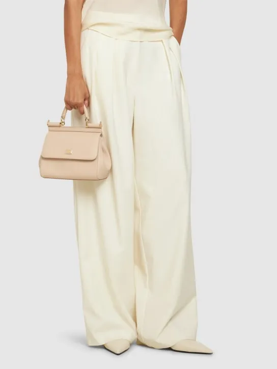 Dolce&amp;Gabbana   Medium Sicily Dauphine leather bag 