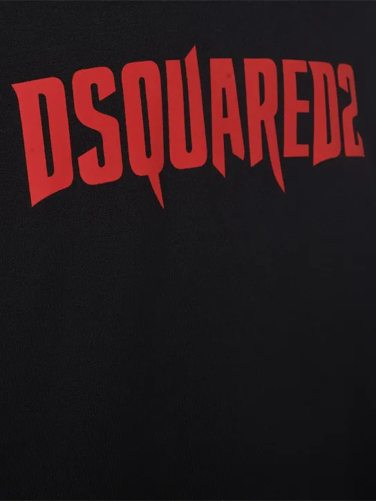 Dsquared2   Cool fit cotton hoodie 