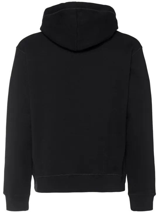 Dsquared2   Cool fit cotton logo hoodie 