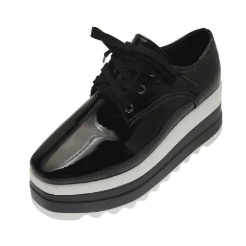 Eithne Platform Wedge Brogues - 3 Colors