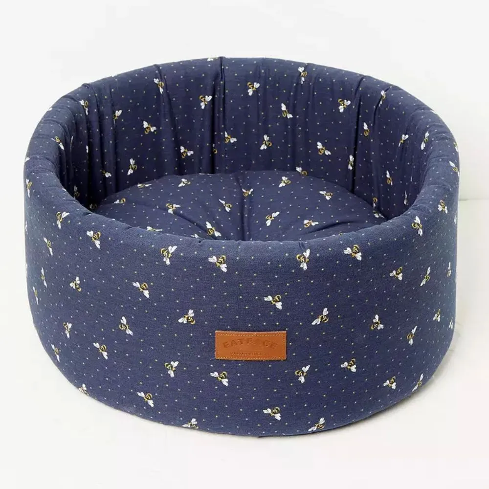 FatFace Spotty Bees Cat Cosy Bed
