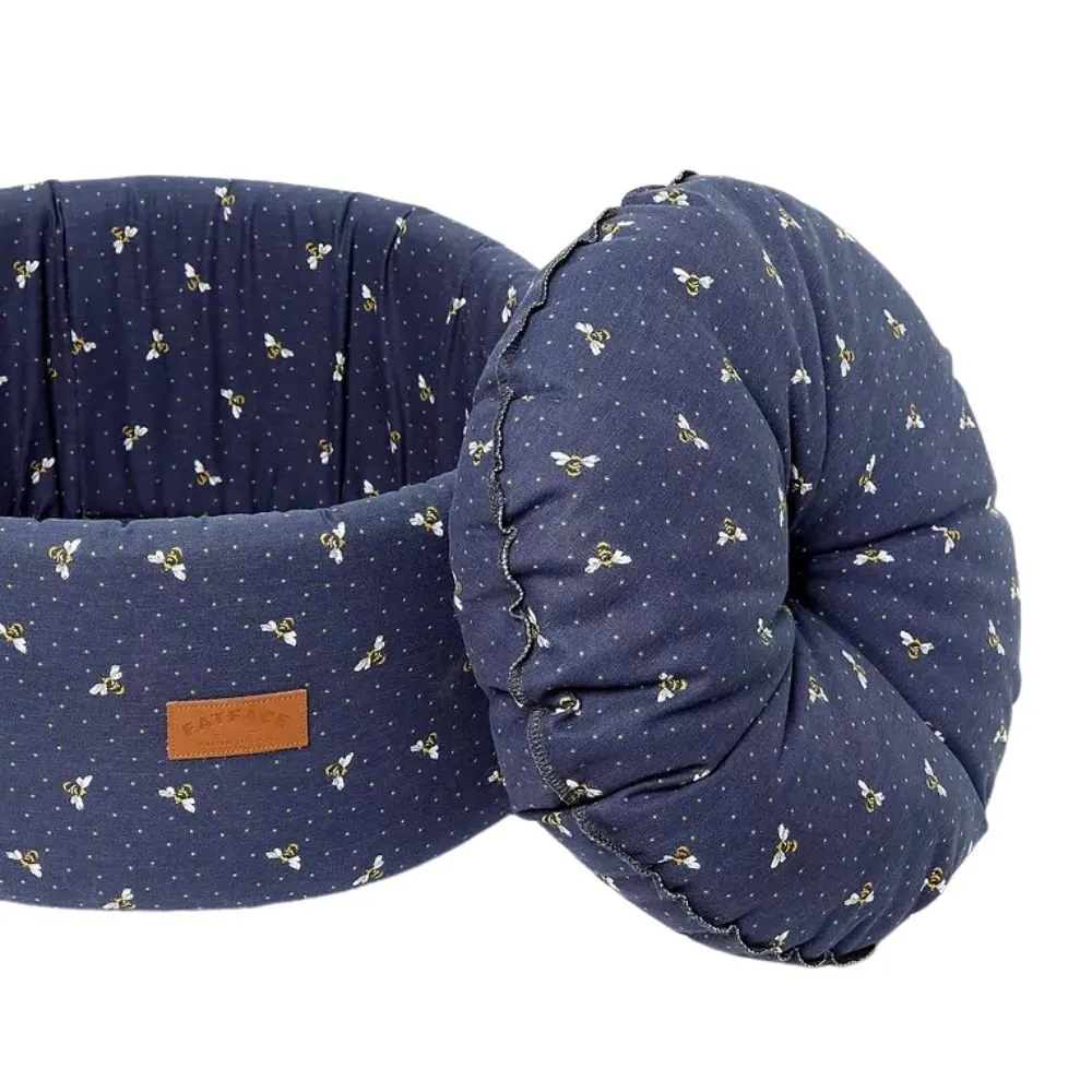 FatFace Spotty Bees Cat Cosy Bed