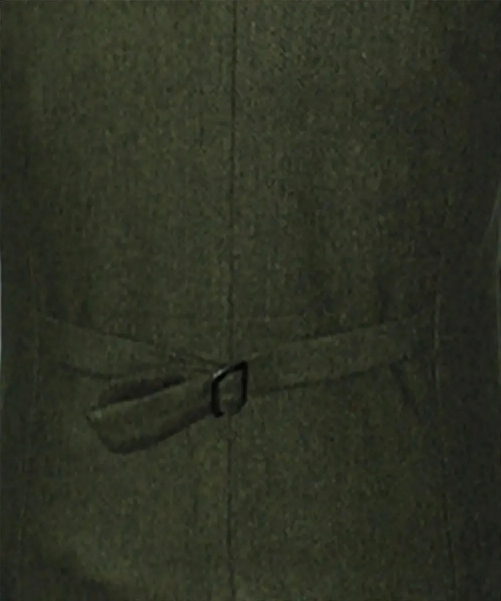 Funki Buys | Vests | Men's Herringbone Tweed Casual Waistcoat