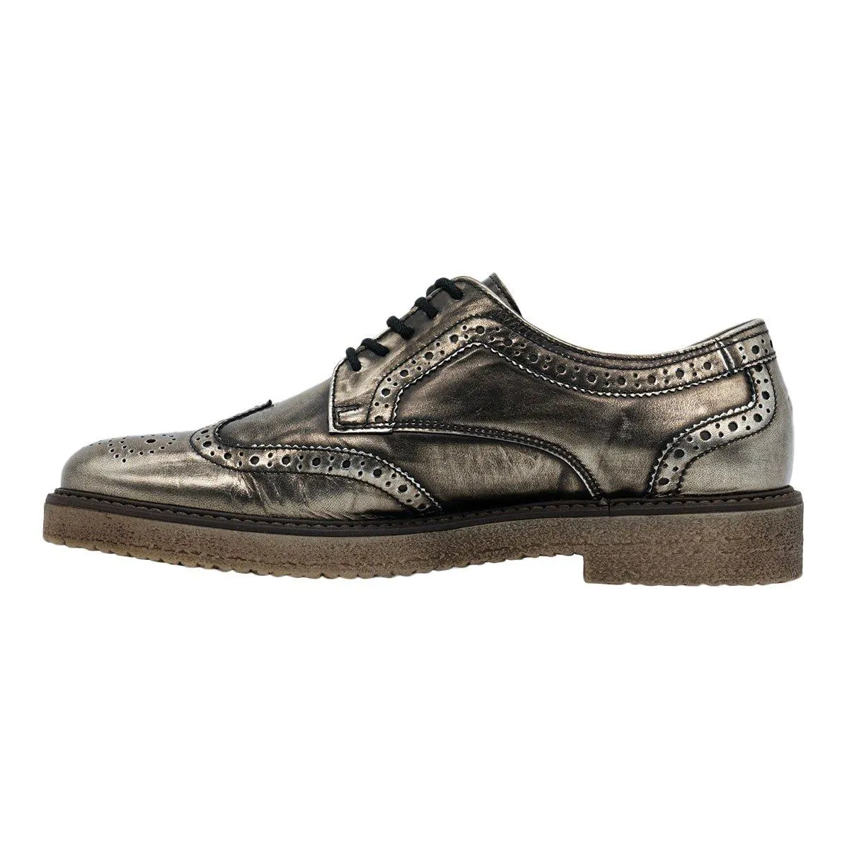 Gabor Formal Brogues Lace Ups Brown Colour For Women