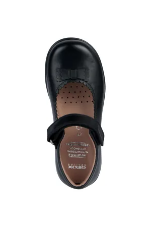Geox: Naimara - Black Scallop Mary Jane - Black Leather