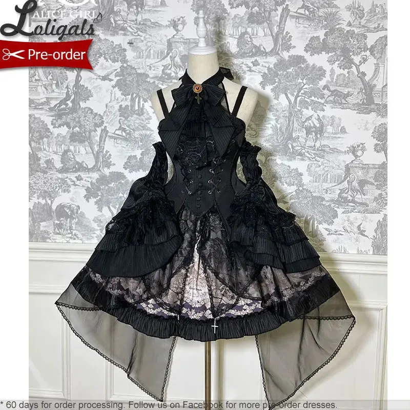 Gothic Detachable Flare Sleeves by Alice Girl ~ Doll's Secret