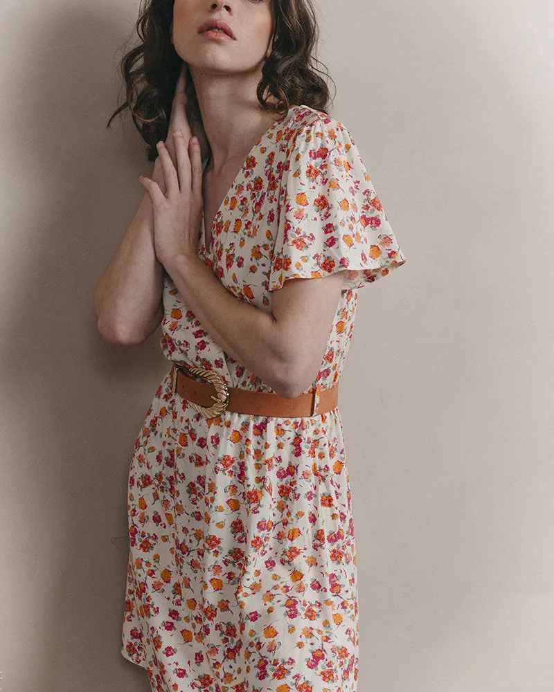 Grace And Mila Jessy Dress Beige