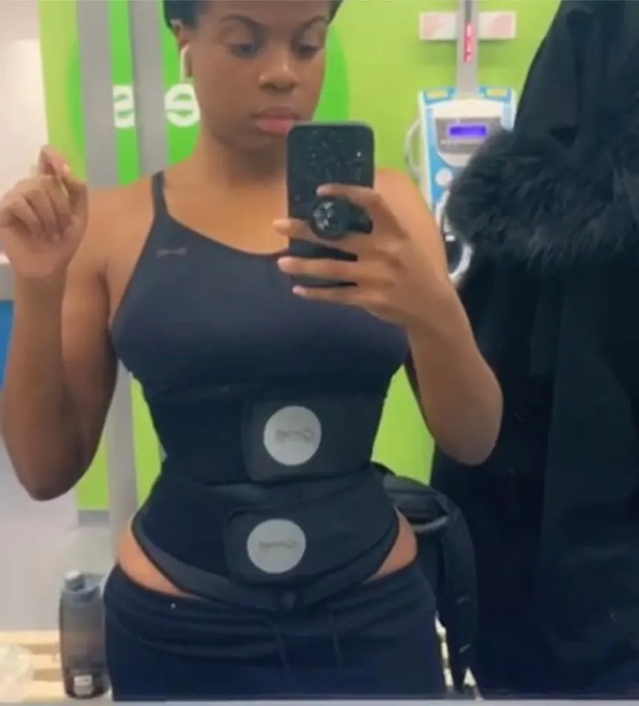 GWB Detachable Double Strap Waist Trainer Waist Trimmer Waist Shaper Corset Girdle Shapewear