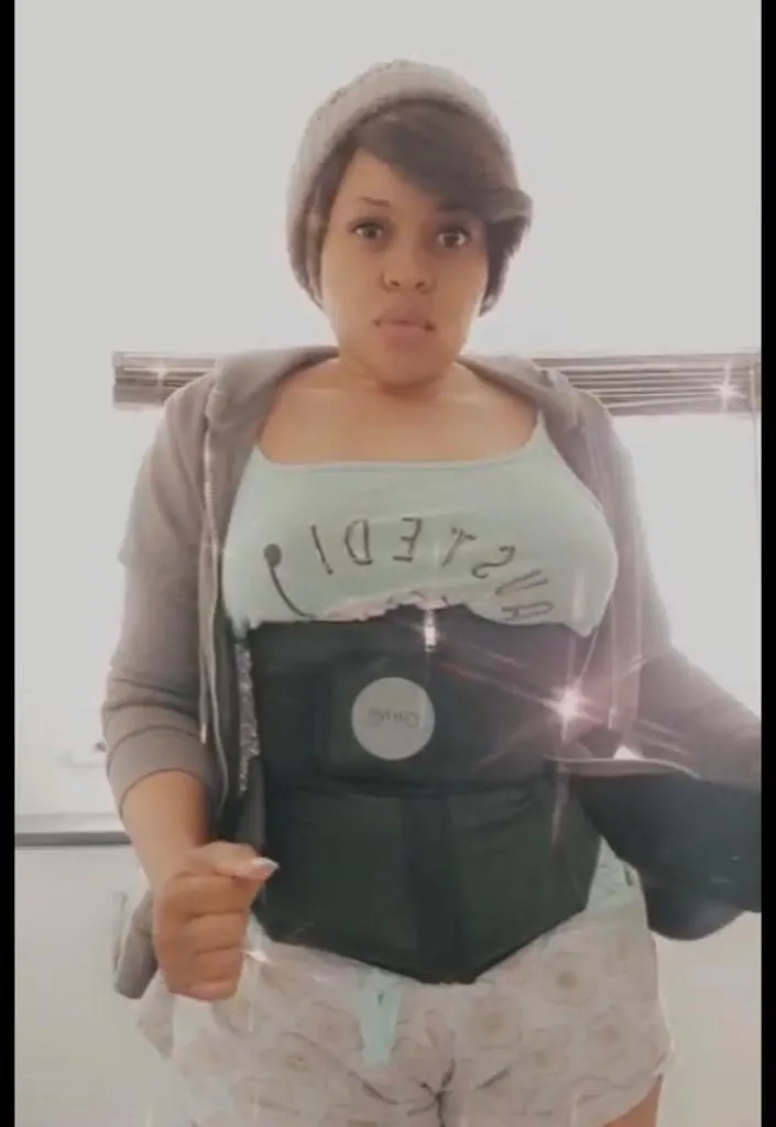 GWB Detachable Double Strap Waist Trainer Waist Trimmer Waist Shaper Corset Girdle Shapewear