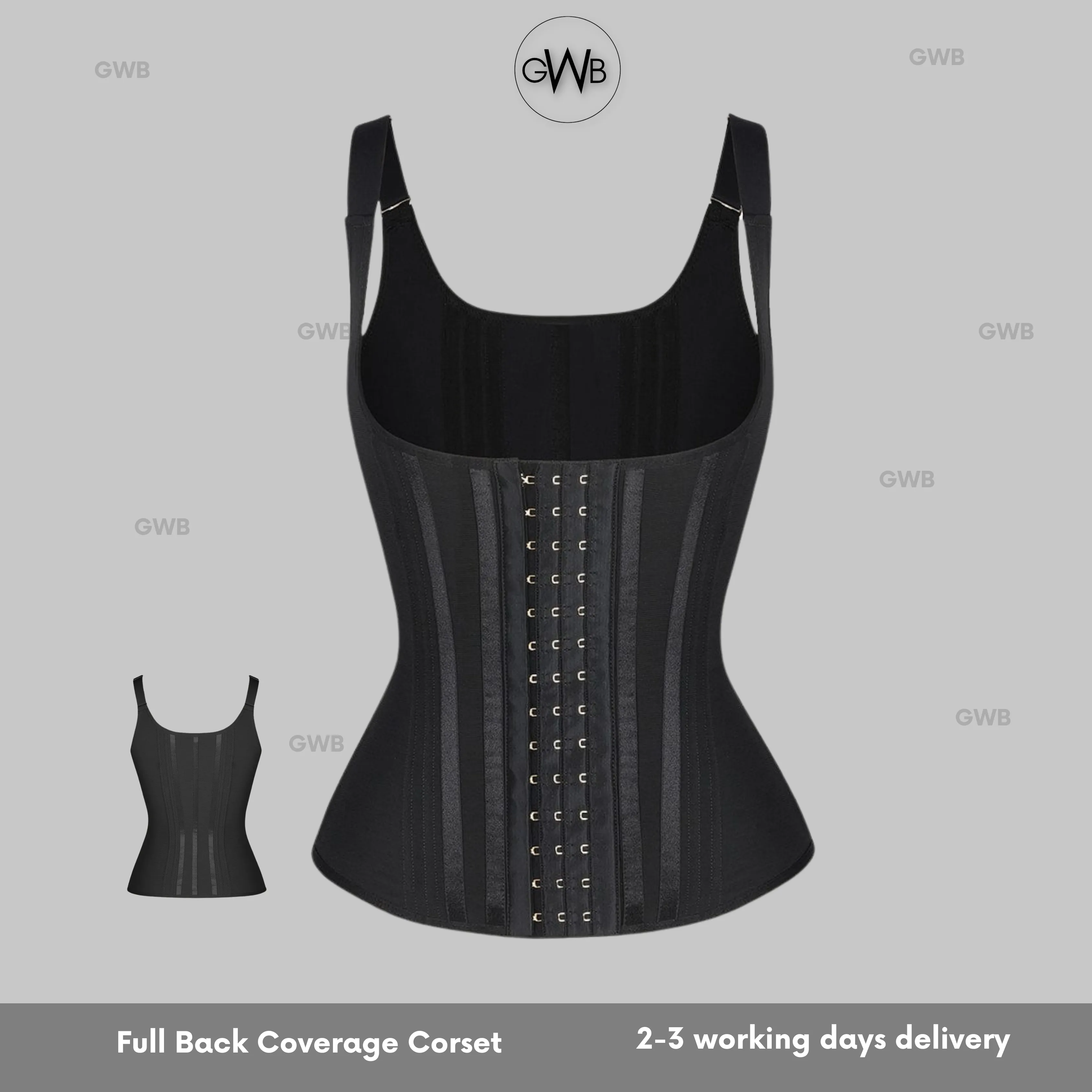 GWB SkxN Luxe Waist Trainer Vest Corset