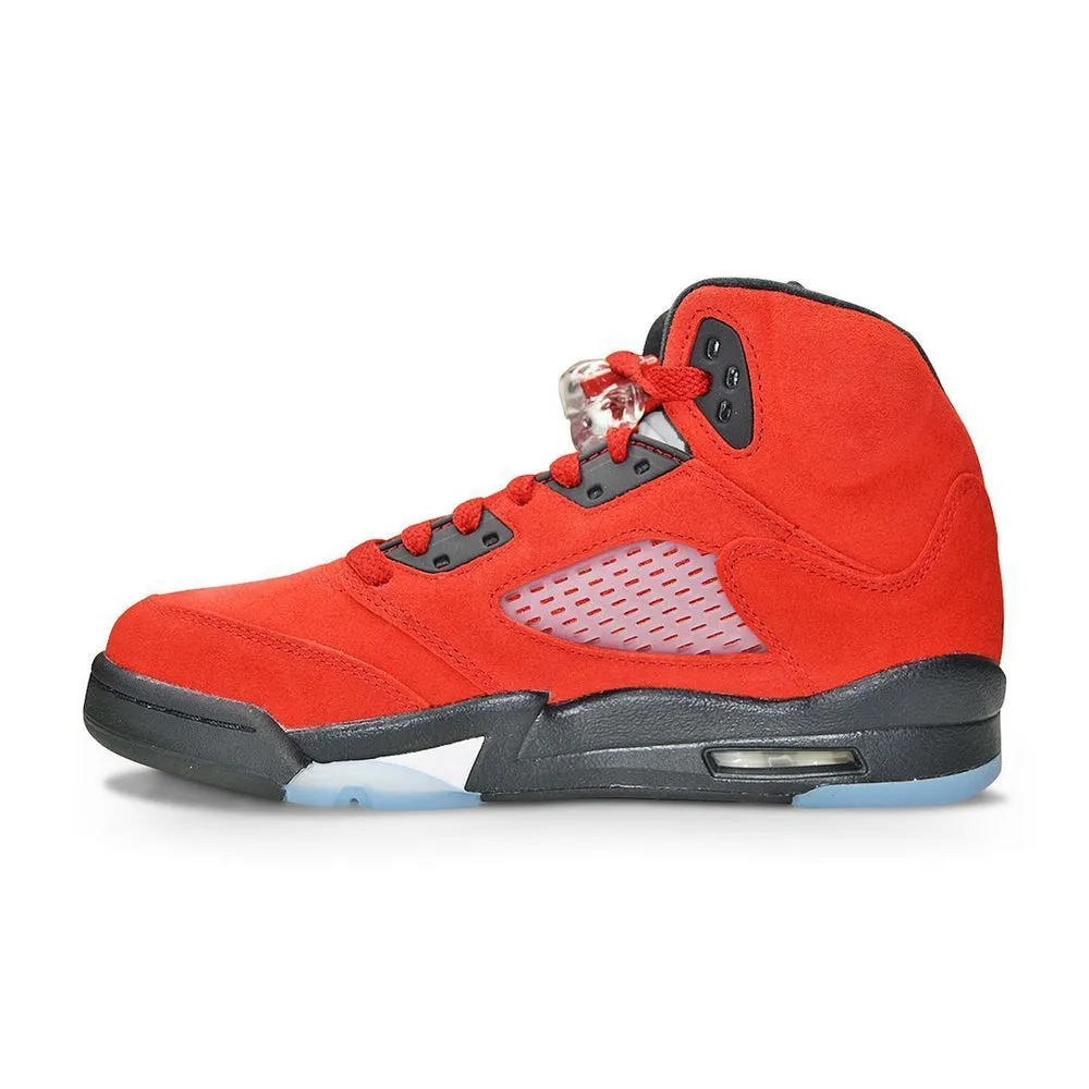 Juniors Nike Air Jordan 5 Retro (GS) "Raging Bull" - 440888 600 - Varsity Red Black White