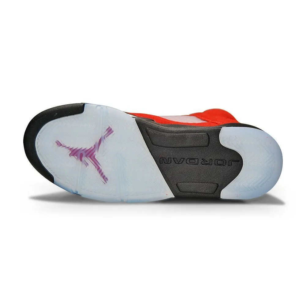 Juniors Nike Air Jordan 5 Retro (GS) "Raging Bull" - 440888 600 - Varsity Red Black White