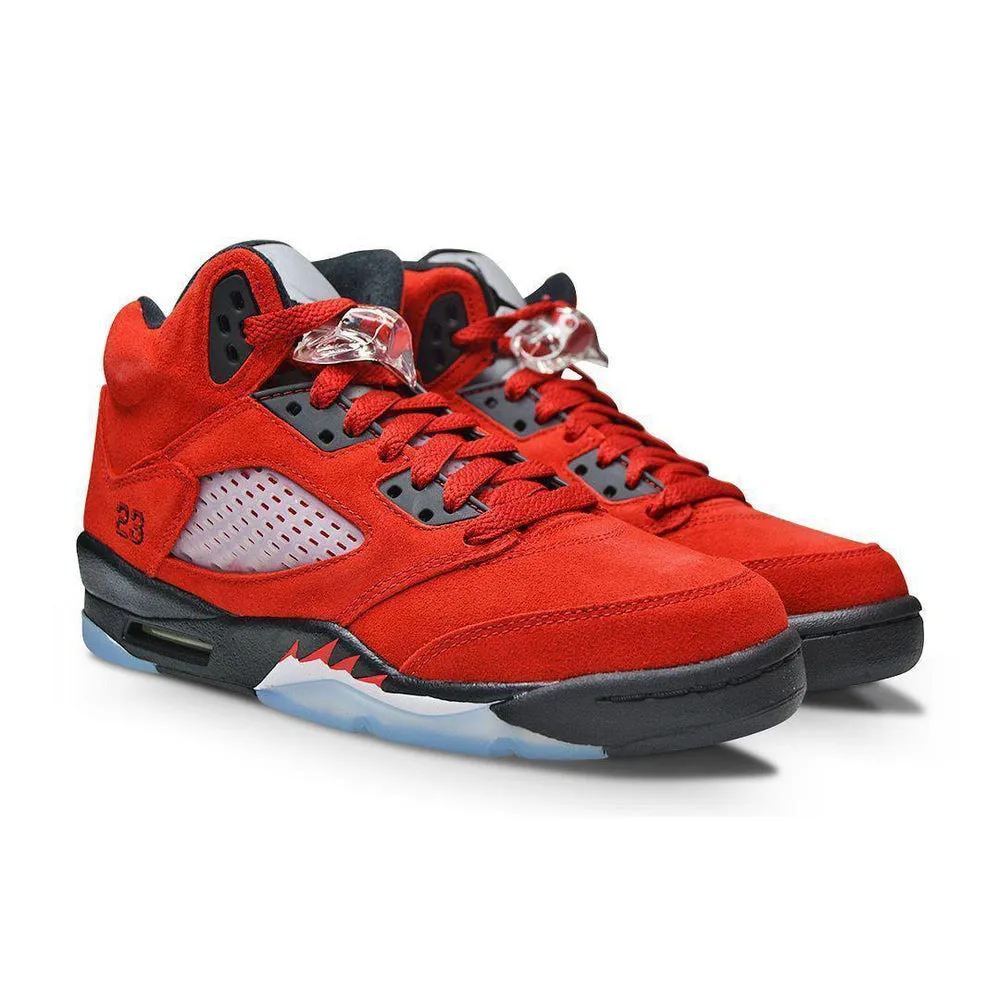Juniors Nike Air Jordan 5 Retro (GS) "Raging Bull" - 440888 600 - Varsity Red Black White