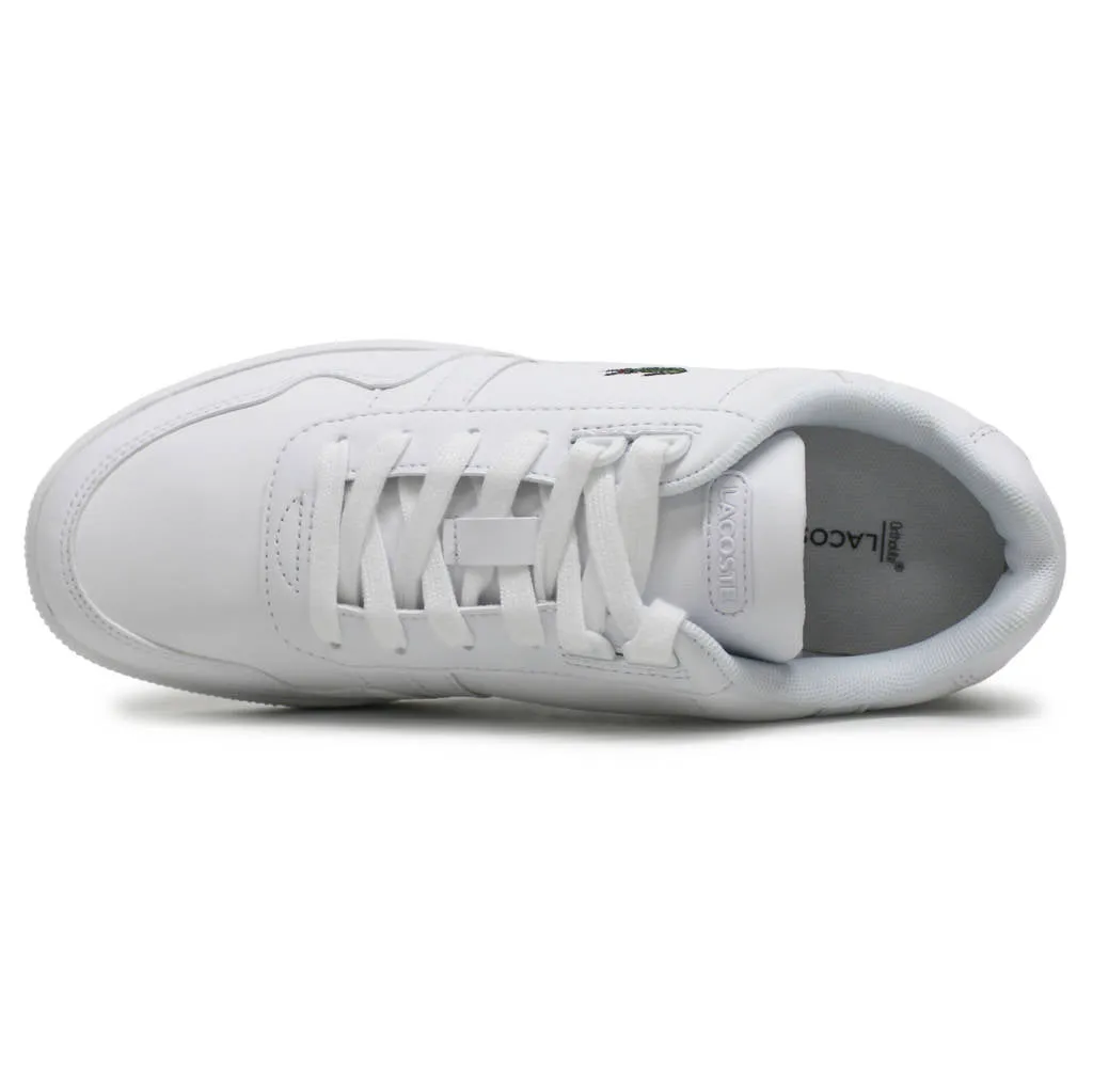 Lacoste T Clip Leather Synthetic Women's Low Top Trainers