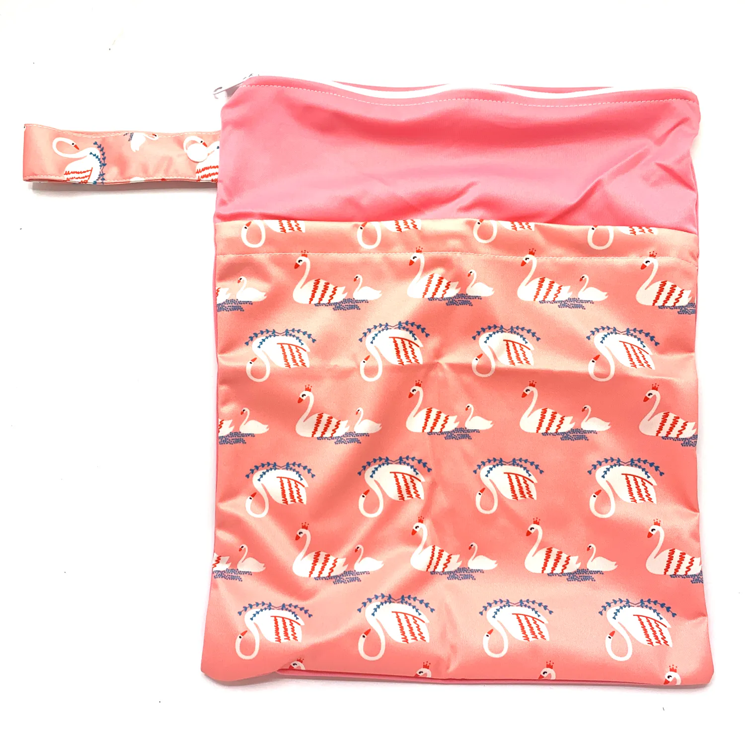 Large Wetbag (Strip) - Queen Swan
