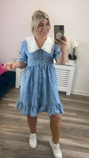 Leah Denim Dress