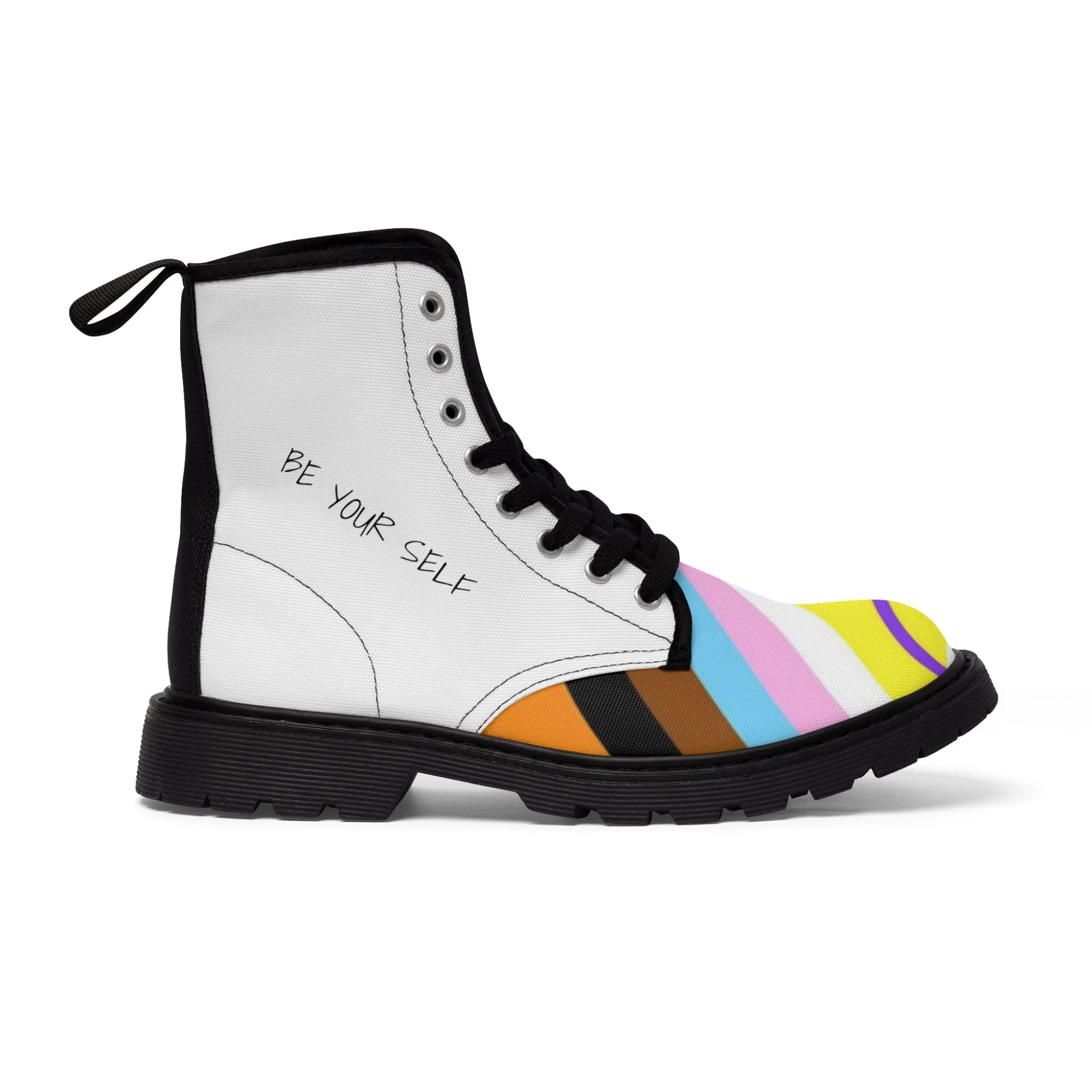 LGBTQIAP  Canvas Boots