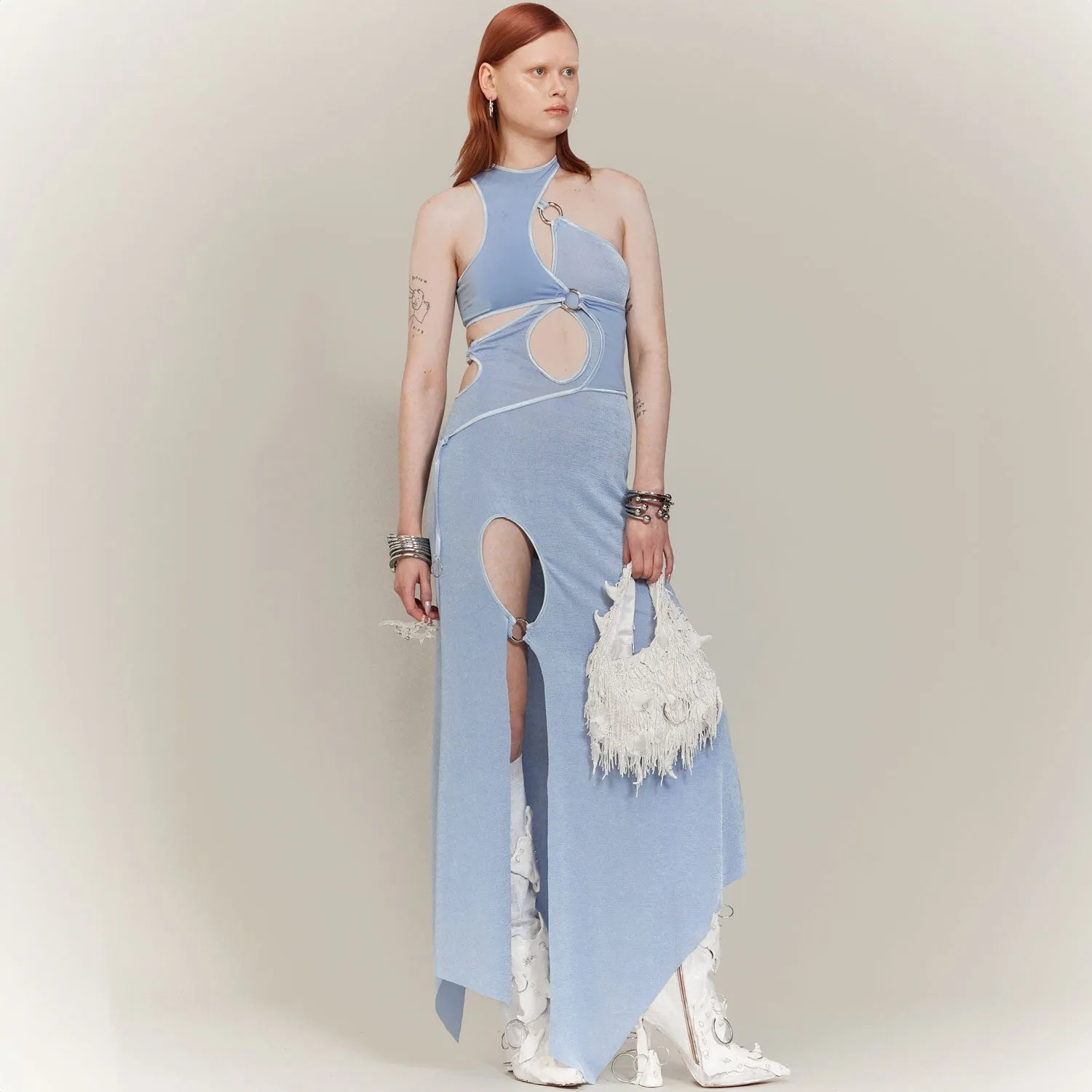 Light Blue Ring Dress