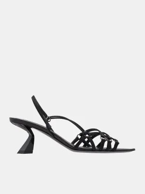 Low Heeled Sandals (PCW42025-BLACK)