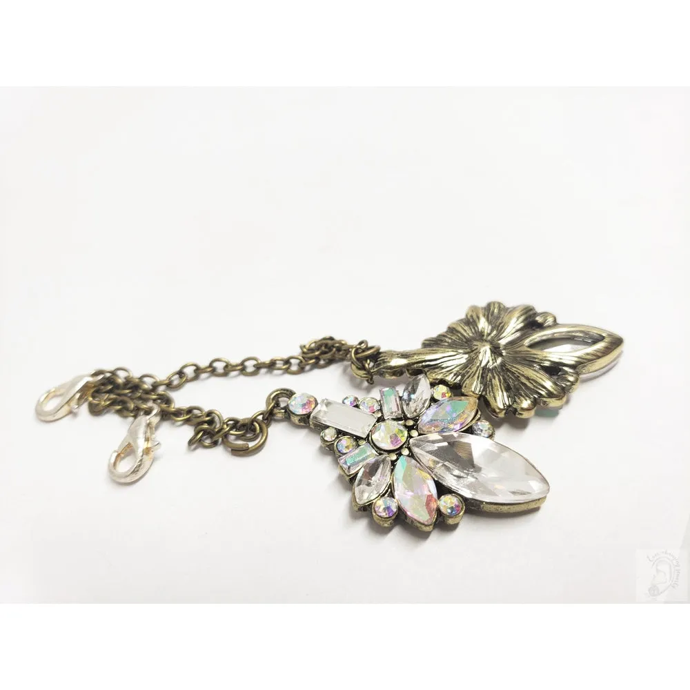 Luminous Crystal Dangles for ECJ Mag Tunnels, Without Tunnels