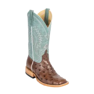 Macie Bean Ladies Kango Tobac Full Quill Ostrich Vail Sky Boots M2032