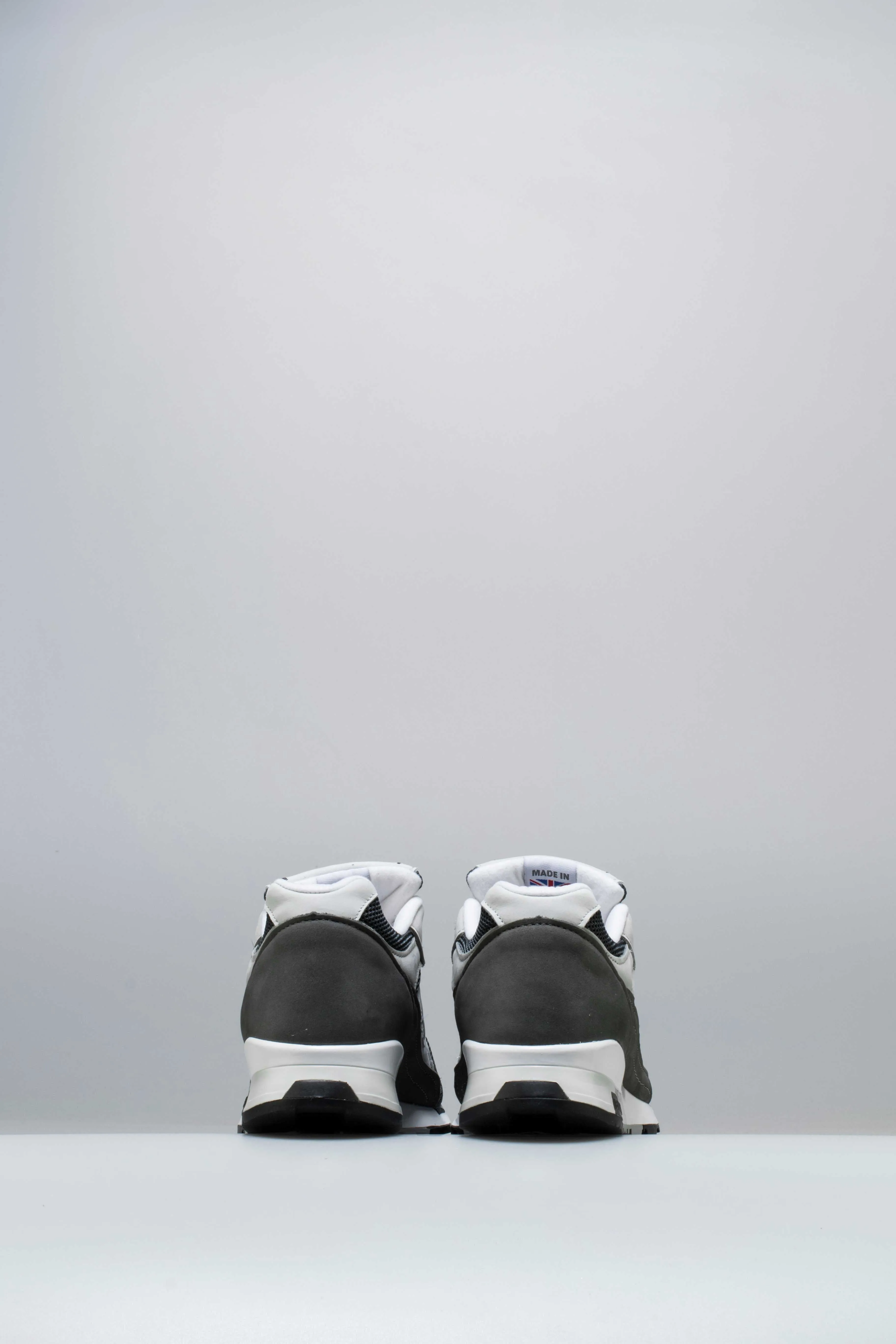 Made In UK 1991 Mens Shoe - Charcoal Grey/Black